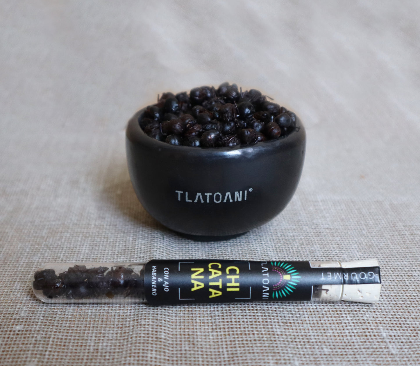 Hormiga Chicatana Tlatoani Gourmet – tubo chico con ajo y chile habanero
